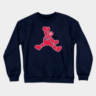 Jumping Washington Wizards Gingerbread Man Crewneck Sweatshirt